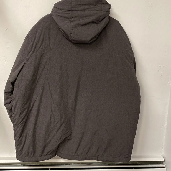 C9 By Champion Men's XXL Black and Orange Full Zip Hooded Jacket Warm Wi… - Picture 2 of 6